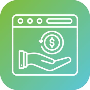 Cashback Vector Icon Style