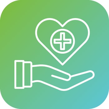 Health Kick Vector Icon Style