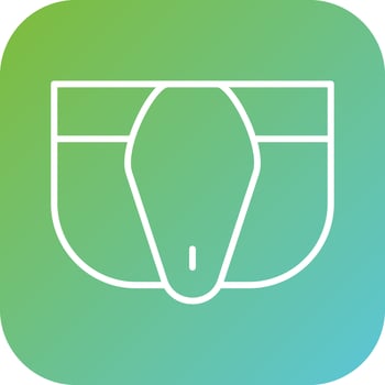 Jockstrap Vector Icon Style