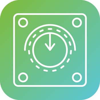 Dimmer Switch Vector Icon Style