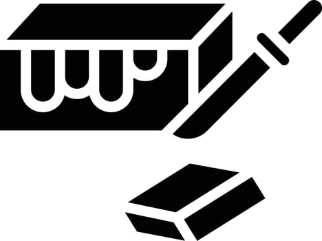 Butter Vector Icon Style