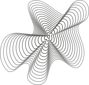 Abstract topography circles. Organic texture shape. Outline illustration png