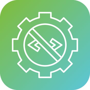 No Code Vector Icon Style