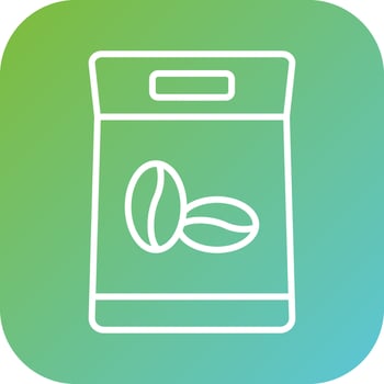 Bean Bag Vector Icon Style