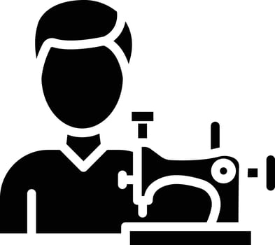 Tailor Vector Icon Style