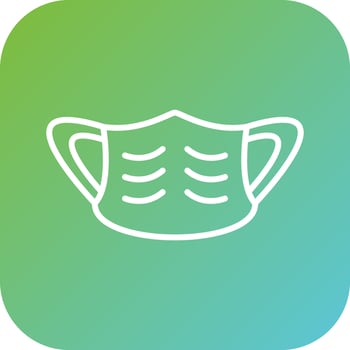 Mask Vector Icon Style