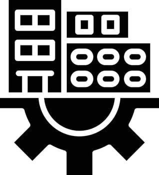 Infrastructure Vector Icon Style