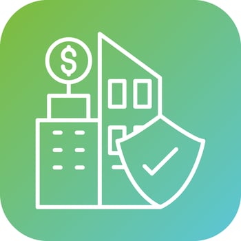 Business Insurance Vector Icon Style