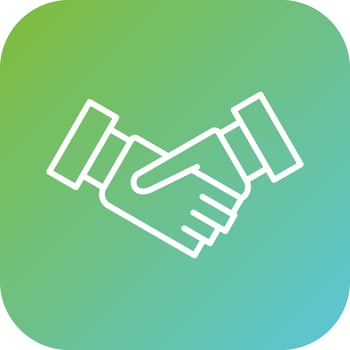 Deal Vector Icon Style