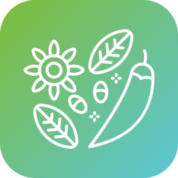 Spices Vector Icon Style