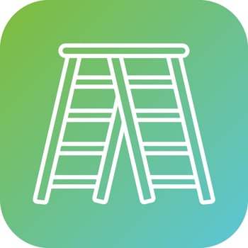Ladder Vector Icon Style