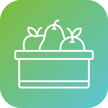 Fruit Vector Icon Style