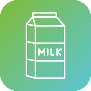 Milk Vector Icon Style