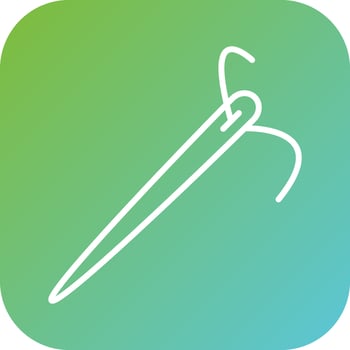 Needle Vector Icon Style