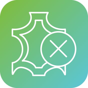 No Leather Vector Icon Style