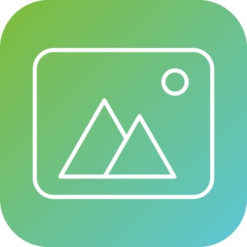Photo Vector Icon Style