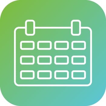 Calendar Vector Icon Style