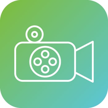Movie Vector Icon Style