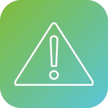 Warning Vector Icon Style