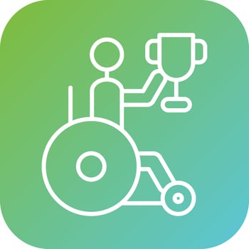 Paralympics Vector Icon Style