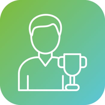 Champion Vector Icon Style