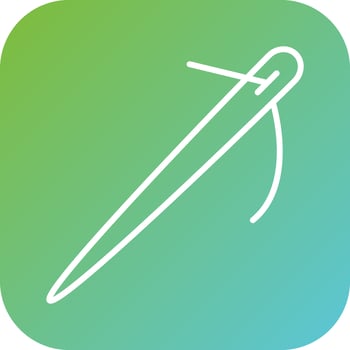 Needle Vector Icon Style