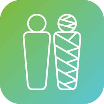 Mummy Vector Icon Style