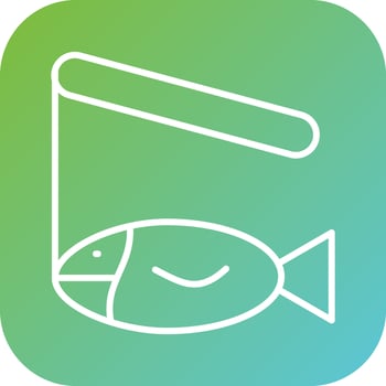 Fishing Vector Icon Style