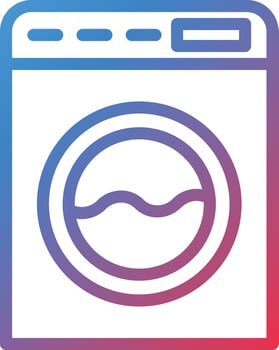 Vector Design Laundry Icon Style