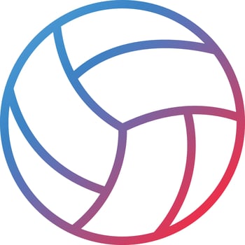 Vector Design Volleyball Icon Style