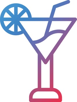 Vector Design Cocktail Icon Style