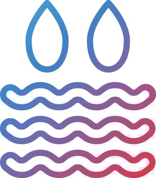 Vector Design Water Icon Style