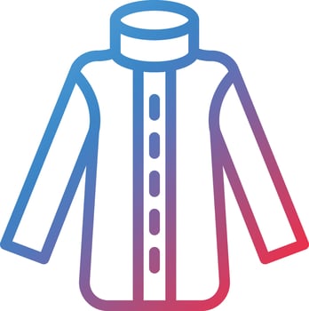 Vector Design Winter Coat Icon Style