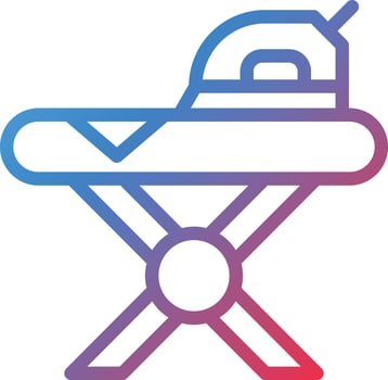 Vector Design Iron Table Icon Style