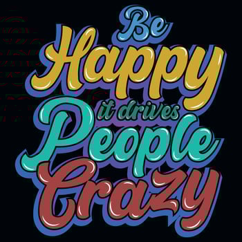 Typography tshirt design vector design