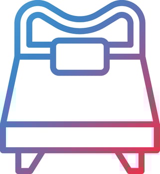 Vector Design Bed Icon Style