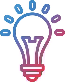 Vector Design Idea Icon Style