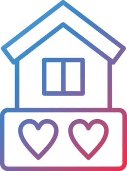 Vector Design Dream House Icon Style