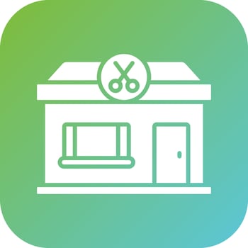 Barbershop Vector Icon Style