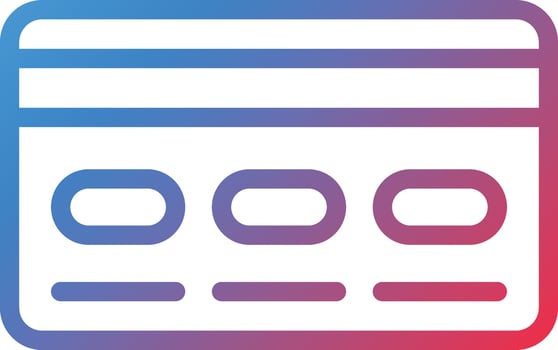 Vector Design Debit Card Icon Style