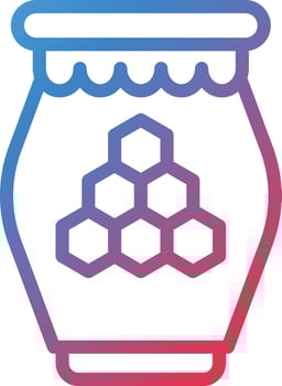 Vector Design Honey Icon Style
