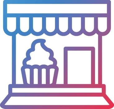 Vector Design Bakery Shop Icon Style