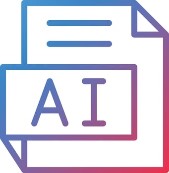 Vector Design AI Icon Style
