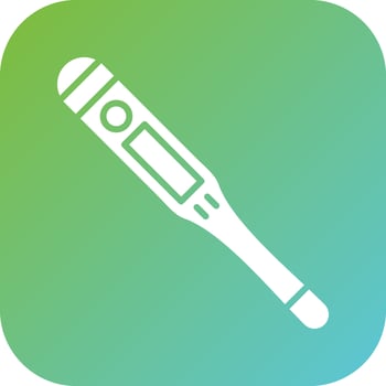 Thermometer Vector Icon Style