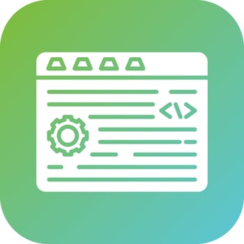Programming Vector Icon Style