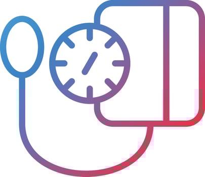 Vector Design Blood Pressure Icon Style