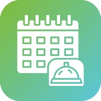 Event Date Vector Icon Style