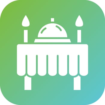 Dinner Vector Icon Style