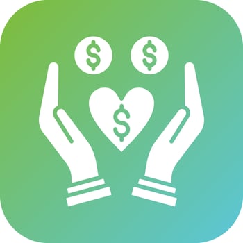 Philanthropy Vector Icon Style