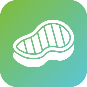 Meat Vector Icon Style